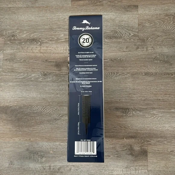 Tommy Bahamas LED Solar Bollard Lights